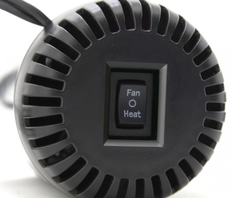 Fan with heating FREEZE on suction cup 12V