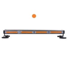 LED alley 12-24V, 600mm orange, 4xCOB LED, dual