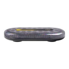 Mini LED svetelná rampa 412mm, oranžová, 60xLED, 12-24V, ECE R65, magnet
