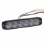 LED profi flashing module blue 12/24V, 6X LED 3W, R65
