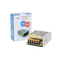 Spínací zdroj napětí, vstup 230V, výstup 12V 3.4A