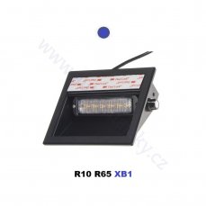 LED predátor vnitřní modrý 12V/24V, 6X 5W, R65