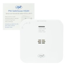 Wi-Fi detektor CO PNI SafeHouse HS281 s alarmom 85 dB