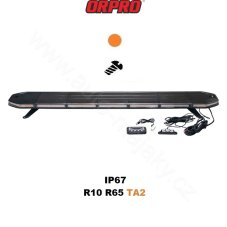 LED rampa 1427mm, oranžová, 12-24V, 270x1W LED, ECE R65