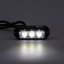 x PREDATOR povrchové výstražné LED světlo, 3x 3 W, 12-24 V, bílé, ECE R10