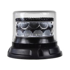 LED maják červený 12/24V, pevná montáž, 24x LED 3W, R10