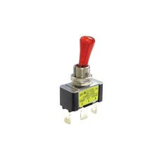 Toggle switch 20A with red backlight