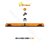 Oranžová LED majáková rampa Optima Eco90, délky 90cm, výšky 9cm, 12/24V, R65 od výrobce P.P.H. STROBOS