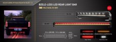 LED multifunkční světelná rampa, 10-80V, 845mm, ECE R65, R10, R148