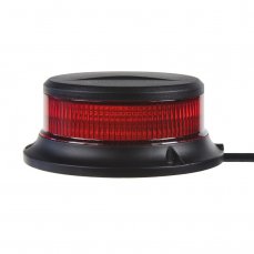LED maják červený 12/24V, pevná montáž, LED 18X 1W