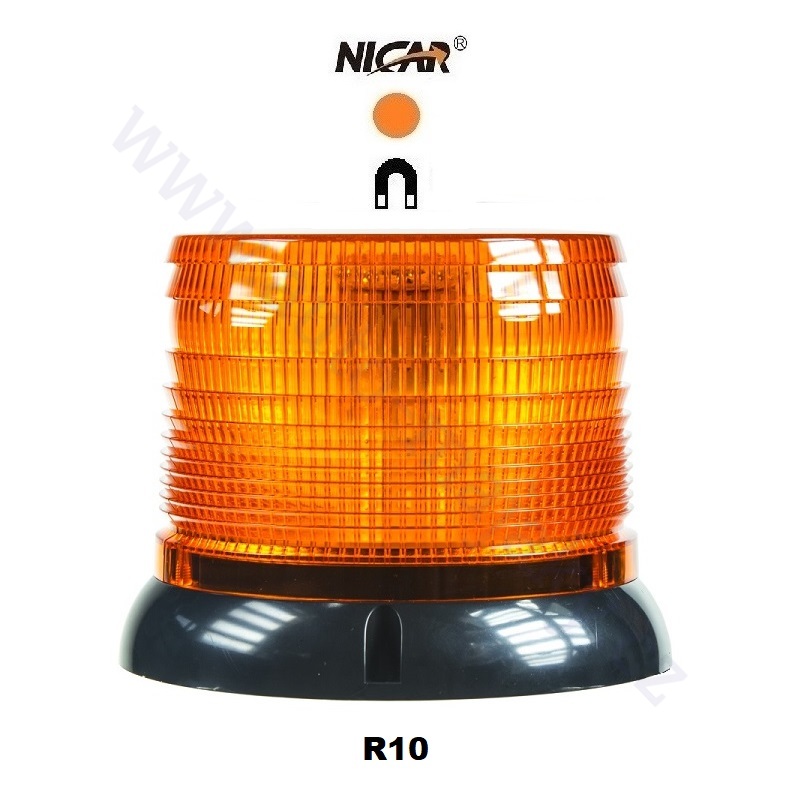 Orange LED beacon wl61 by Nicar