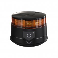 AKU LED beacon, 30x0.7W, orange, magnet, R65