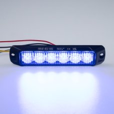 PROFI výstražné LED světlo vnější, modré, 12-24V, ECE R65