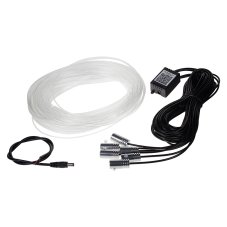 LED podsvětlení vnitřní RGB 12V, bluetooth, 6LED 6m