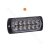 SLIM výstražné LED světlo vnější, oranžové, 12/24V,12 x 1W