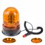 LED beacon orange 12/24V, Magnetic, 18X LED 3W, R65