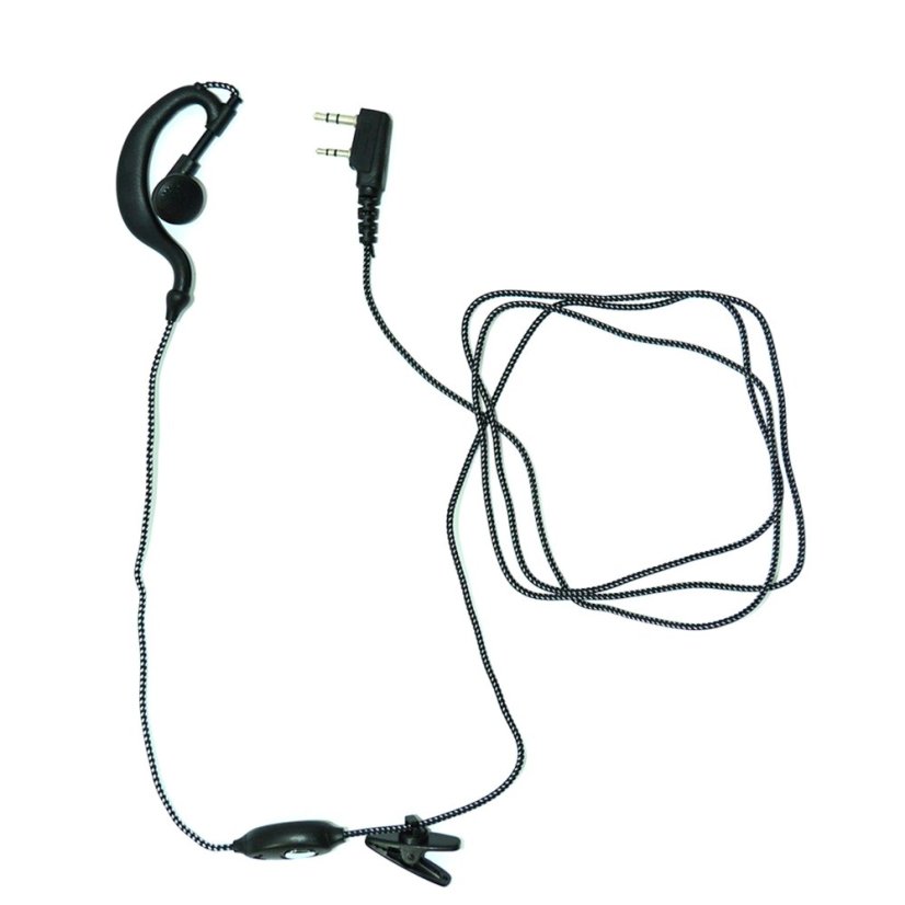 Náhlavní souprava s mikrofonem PNI HS81 se 2 piny typ PNI-K kompatibilní se stanicí PNI HP 8001L a rádiovými stanicemi Kenwood a PNI
