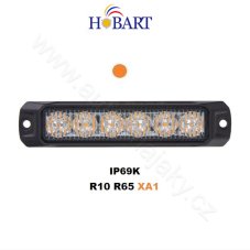 PROFI výstražné LED světlo vnější, oranžové, 12-24V, ECE R65