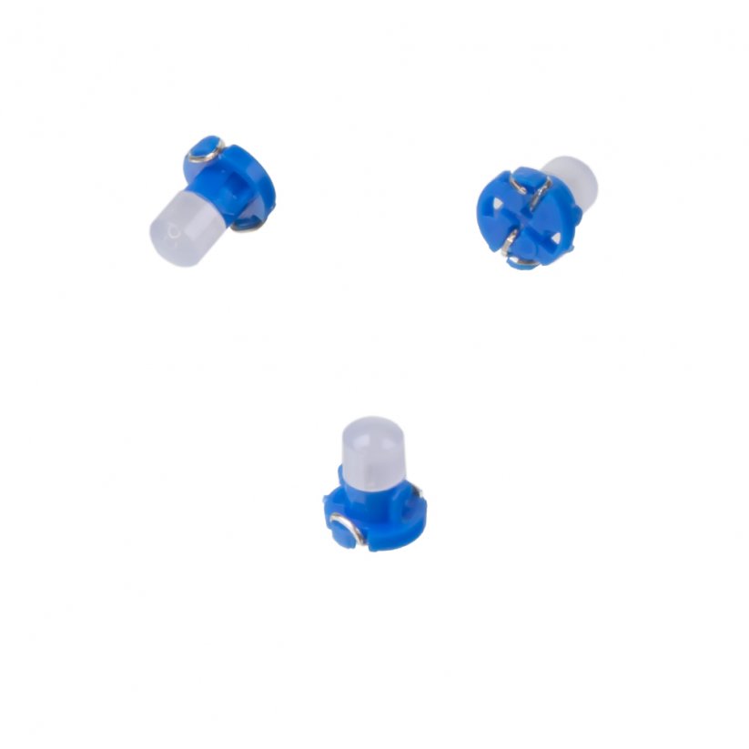 Mini LED T3 modrá, 1LED/COB