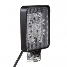 LED light square slim, 9x3W, ECE R10