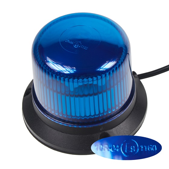 Iný pohľad na modrý LED maják 911-E30fblue od výrobca FordaLite