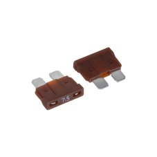 Knife fuse - 7,5A with LED, 10pcs