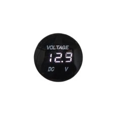 Digitálny voltmeter 5-48V biely