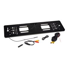 Camera with license plate frame, AHD / CVBS
