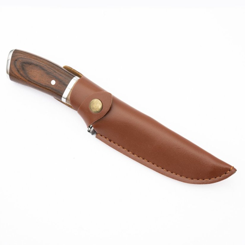 PNI Hunting H100 - hunting knife, 215 mm long, with sheath