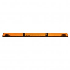 Orange LED lightbar Optima Eco90, length 160cm, height 9cm, 12/24V, R65 by P.P.H. STROBOS-G