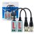 Sada 2 CCTV adaptérů PNI 201C, Pasivní Balun Video BNC. Kabel CAT5