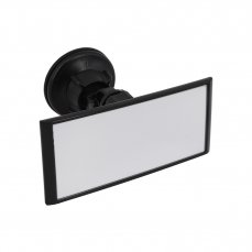 Additional rear-view mirror with suction cup