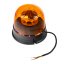 LED beacon orange 12/24V, fixed mounting, LED 10X 1,8W, R65