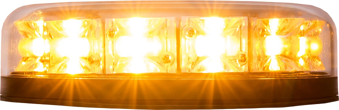 Pohled na rozsvícený LED maják BAQUDA.MG.O