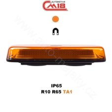 AKU LED rampa oranžová, 84LEDx0,5W, magnet, 12-24V, 304mm, ECE R65