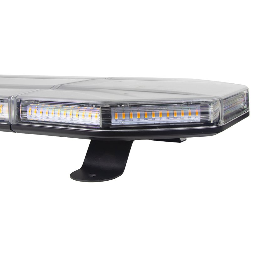 LED majáková rampa oranžová 82cm, 12/24V, R653 