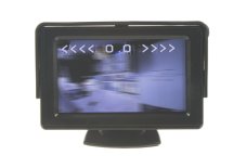Parkovací systém se 4-mi čidly a kamerou + LCD 4,3"