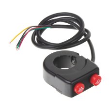 Motorcycle light/speaker/sound system switch