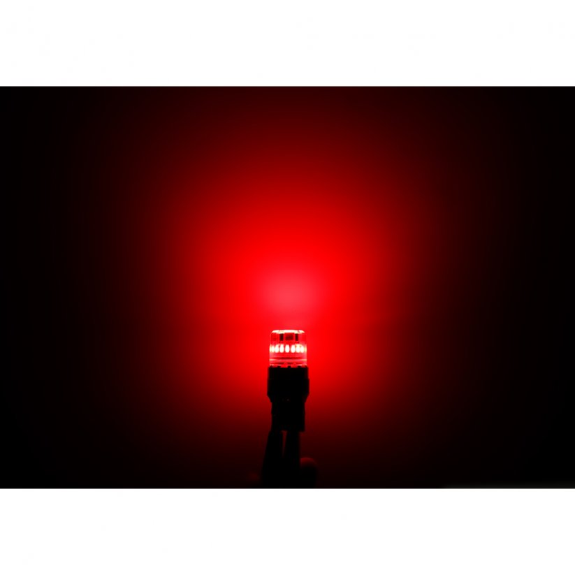 LED T20 (7443) červená, 12V, 23LED SMD