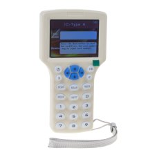 Handheld RFID chip and card reader