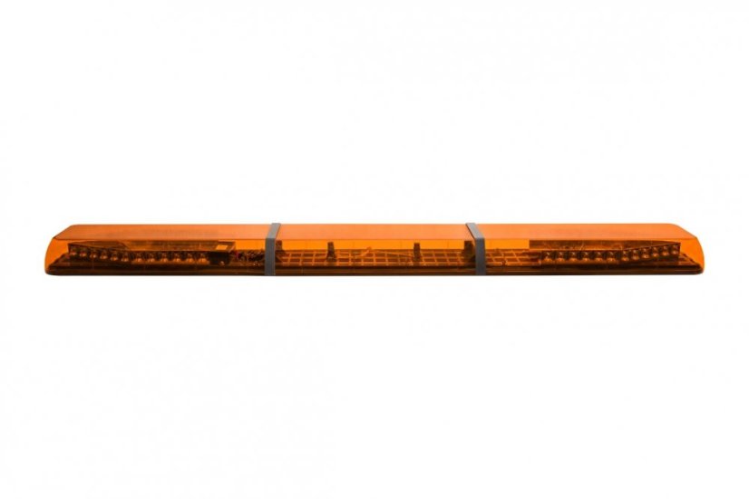 LED majáková rampa Optima 90C 160cm, Oranžová, EHK R65 - Barva: Oranžová, Bílý střed: Ne, Kryt: Barevný, LED moduly: 4ml