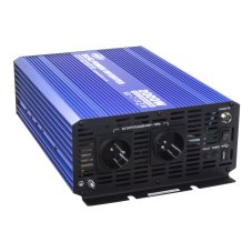 Sine wave voltage converter from 12/230V + USB, 2000W