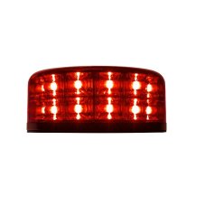 LED maják červený 12/24V, Magnetický, 24x LED 3W, R65 LED maják červený 12/24V, Magnetický, 24x LED 3W, R65