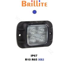 PREDATOR 4x3W LED, 12-24V, modrý, ECE R65