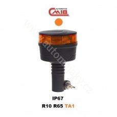 1-wl313hr-LED maják, 12-24V, 30x0,7W oranžový na držák, ECE R65 R10-HLAVNI1