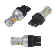 LED T20 (7443) dual color, 12-24V, 22LED/5630SMD