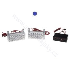 LED predátor vnější modrý 12V