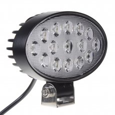 Oval LED light, 15x3W, ECE R10