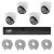 Sada video dohledu NVR POE PNI House IP710J, 4 8MP kamery PNI IP808J a 4 kabely UTP CAT6 20