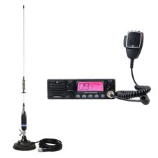 CB TTi TCB-900 EVO radio station kit + PNI S75 CB antenna with magnet